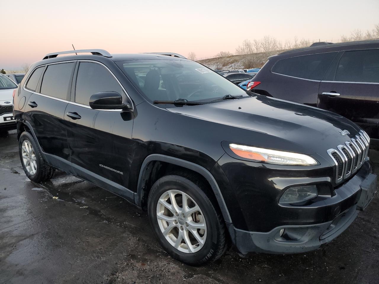 2015 Jeep Grand Cherokee VIN 1C4PJMCB4FW541705 Copart auction photo, rear end / hail damage thumbnail 4