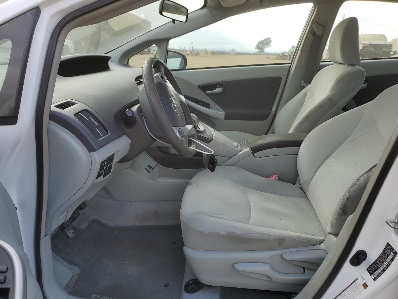 2010 Toyota Prius VIN JTDKN3DU6A0094914 Copart auction photo, side / rear end damage thumbnail 7