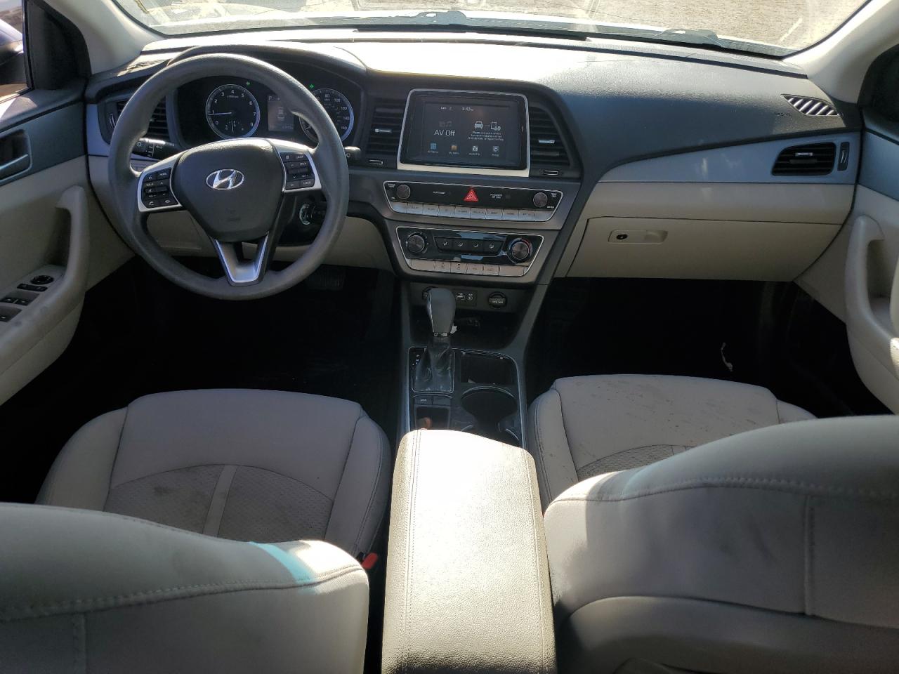 2019 Hyundai Sonata VIN 5NPE24AF2KH800735 Copart auction photo, side damage thumbnail 8