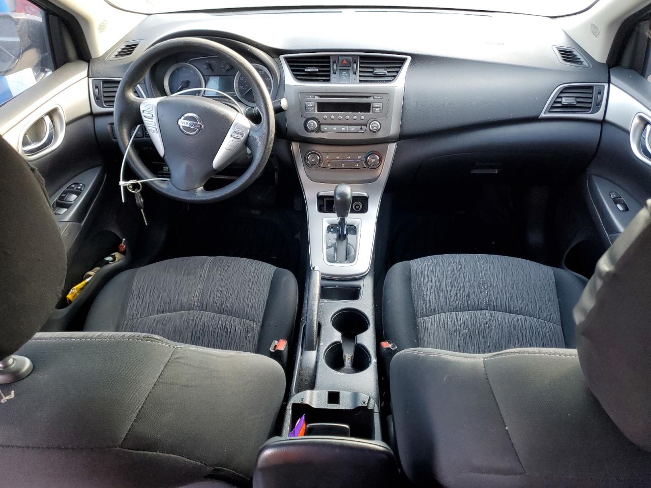 2014 Nissan Sentra VIN 3N1AB7APXEY302348 Copart auction photo, mechanical damage thumbnail 8