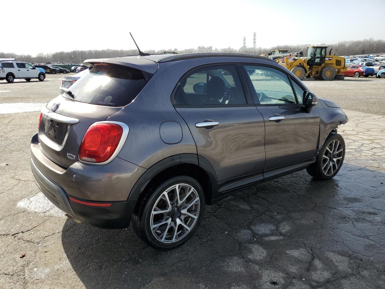 2017 Fiat 500 VIN ZFBCFXCB6HP590244 Copart auction photo, front end damage thumbnail 3