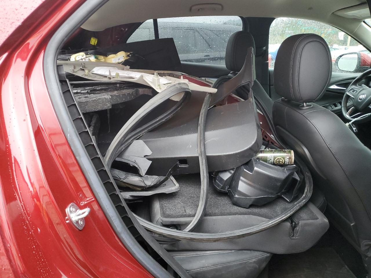 2022 Buick Encore VIN KL4MMESL9NB141911 Copart auction photo, rear end damage thumbnail 11