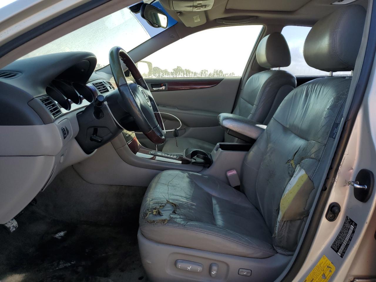 2004 Lexus ES VIN JTHBA30G940006176 Copart auction photo, front end / minor dent/scratches damage thumbnail 7