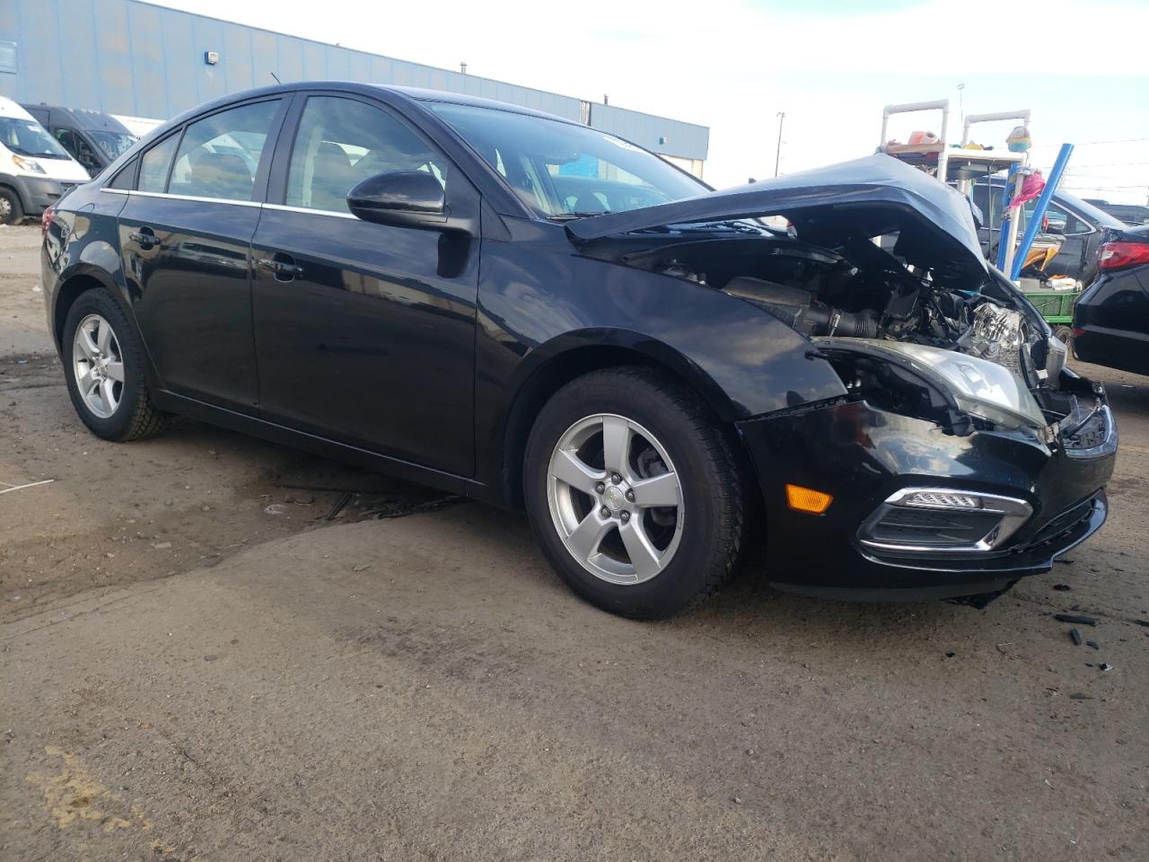 2015 Chevrolet Cruze VIN 1G1PC5SB5F7266172 Copart auction photo, front end damage thumbnail 4