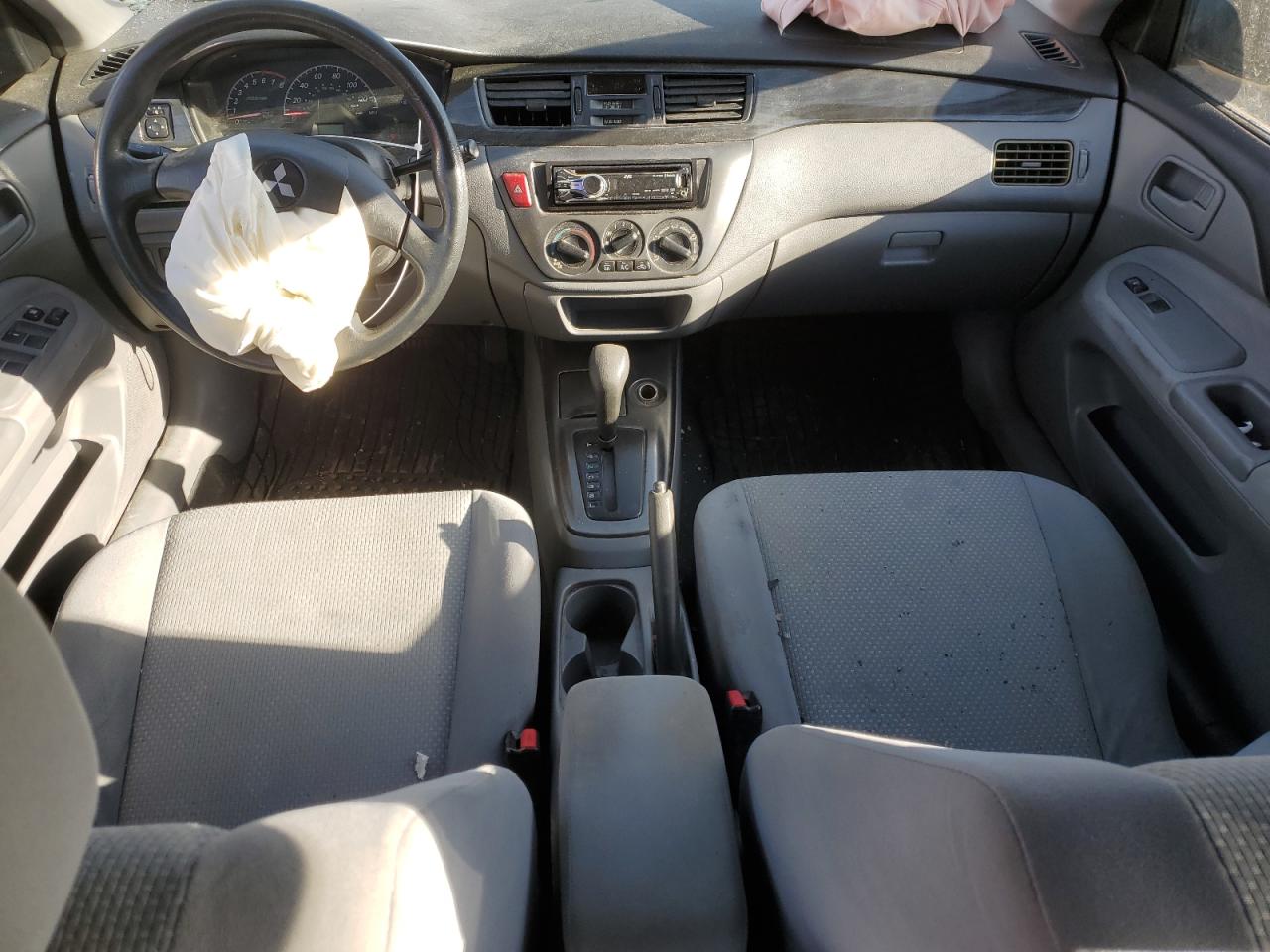 2006 Mitsubishi Lancer VIN JA3AJ26E26U048499 Copart auction photo, front end / side damage thumbnail 8
