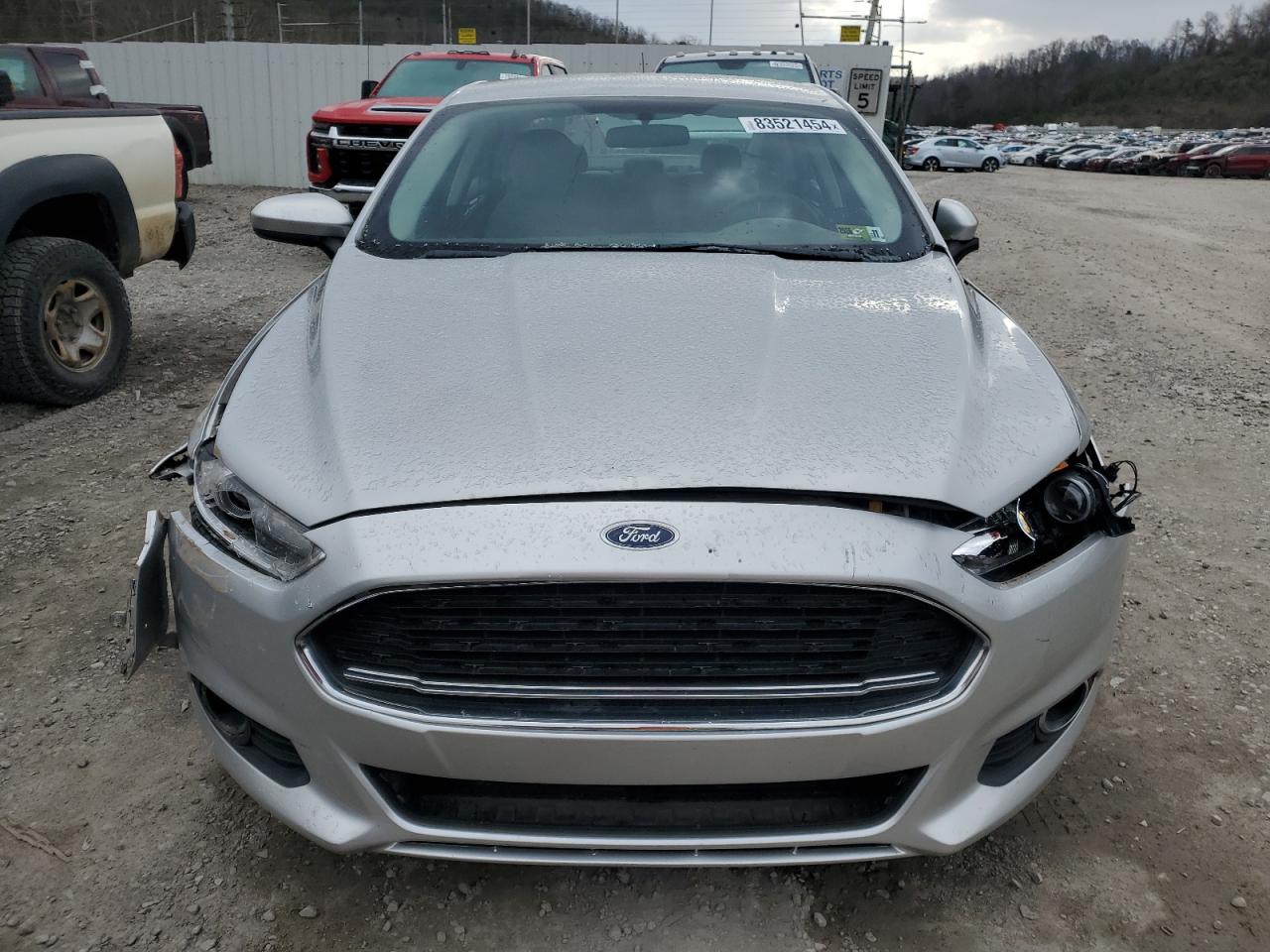 2016 Ford Fusion VIN 3FA6P0G79GR339493 Copart auction photo, front end / side damage thumbnail 5