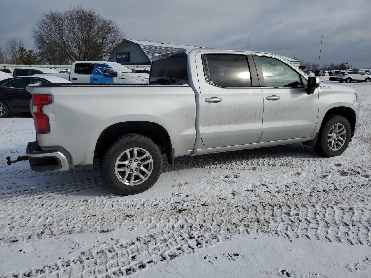2019 Chevrolet Silverado VIN 1GCUYDED2KZ115730 Copart auction photo, rear end / minor dent/scratches damage thumbnail 3