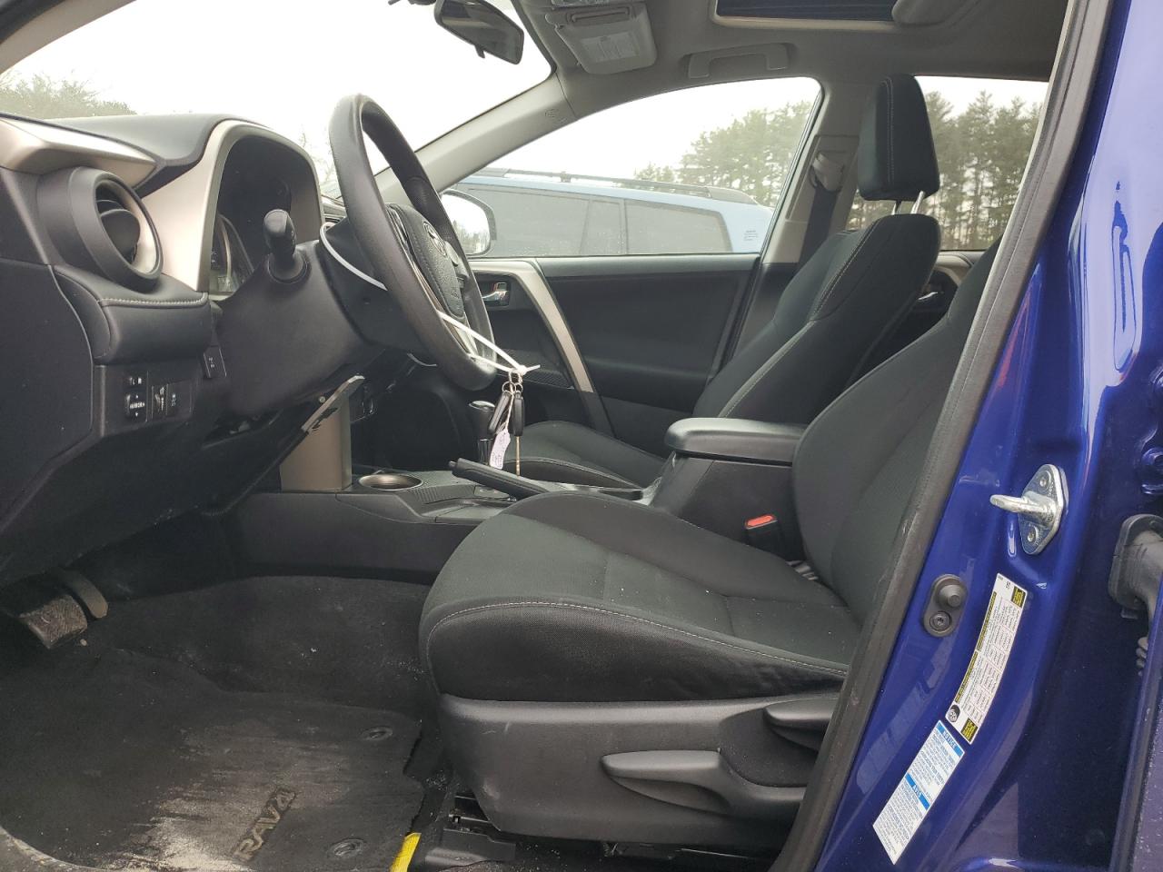 2014 Toyota RAV 4 VIN 2T3RFREV3EW218225 Copart auction photo, front end / rear end damage thumbnail 7