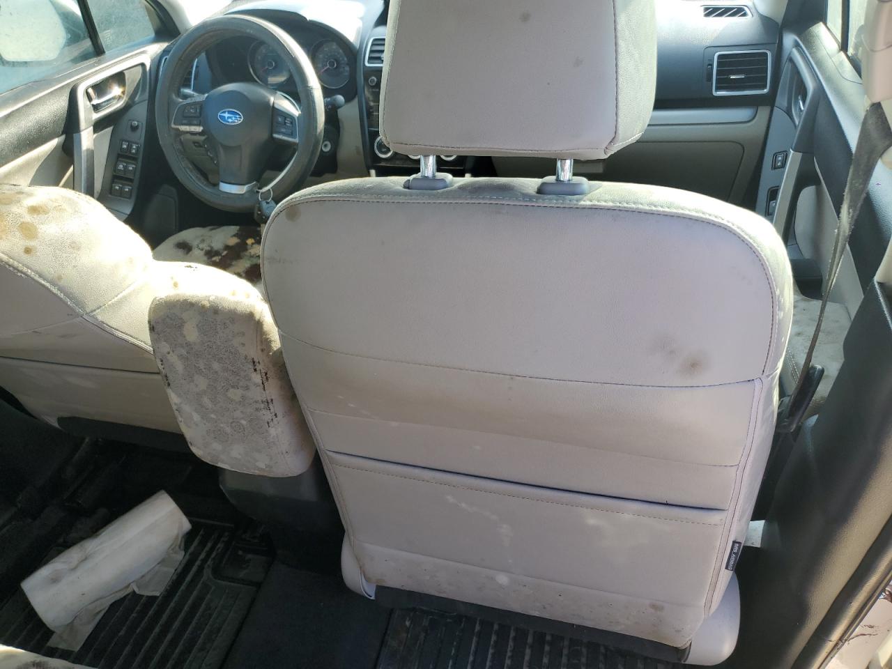 2016 Subaru Forester VIN JF2SJAHC1GH494411 Copart auction photo, water/flood damage thumbnail 8