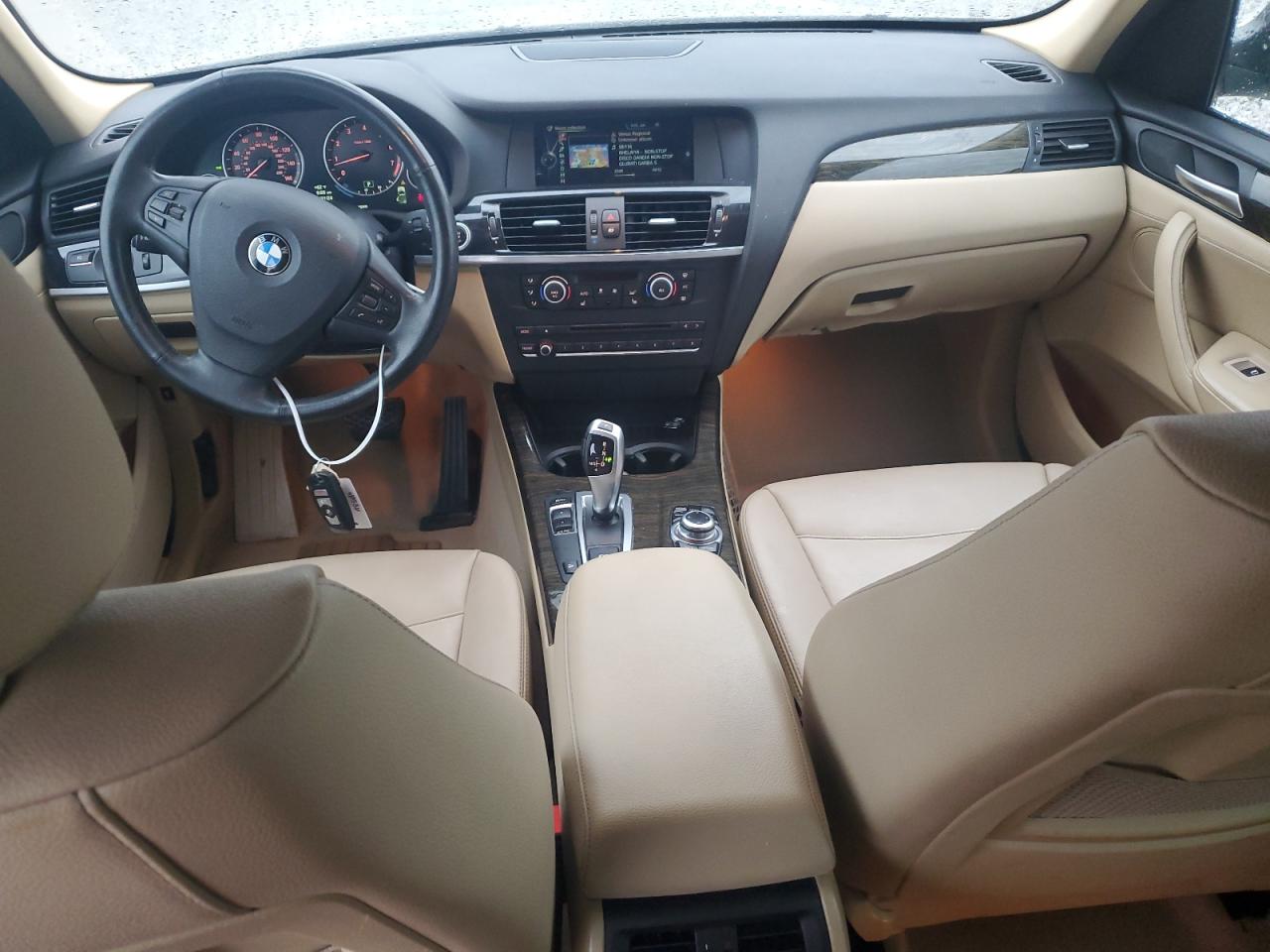 2014 BMW X3 VIN 5UXWX9C51E0D29364 Copart auction photo, side damage thumbnail 8