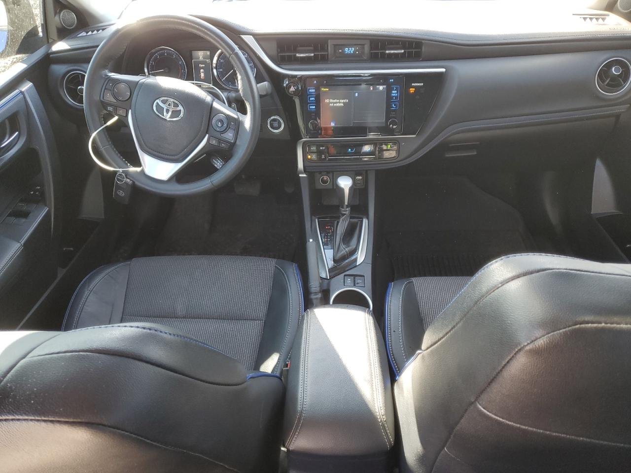 2017 Toyota Corolla VIN 2T1BURHE6HC806489 Copart auction photo, rear end damage thumbnail 8