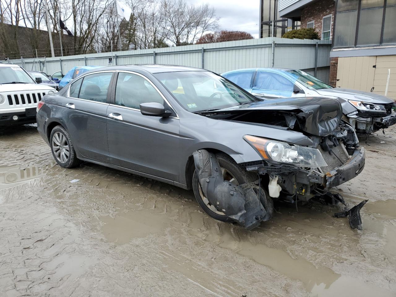2012 Honda Accord VIN 1HGCP3F82CA016983 Copart auction photo, front end damage thumbnail 4
