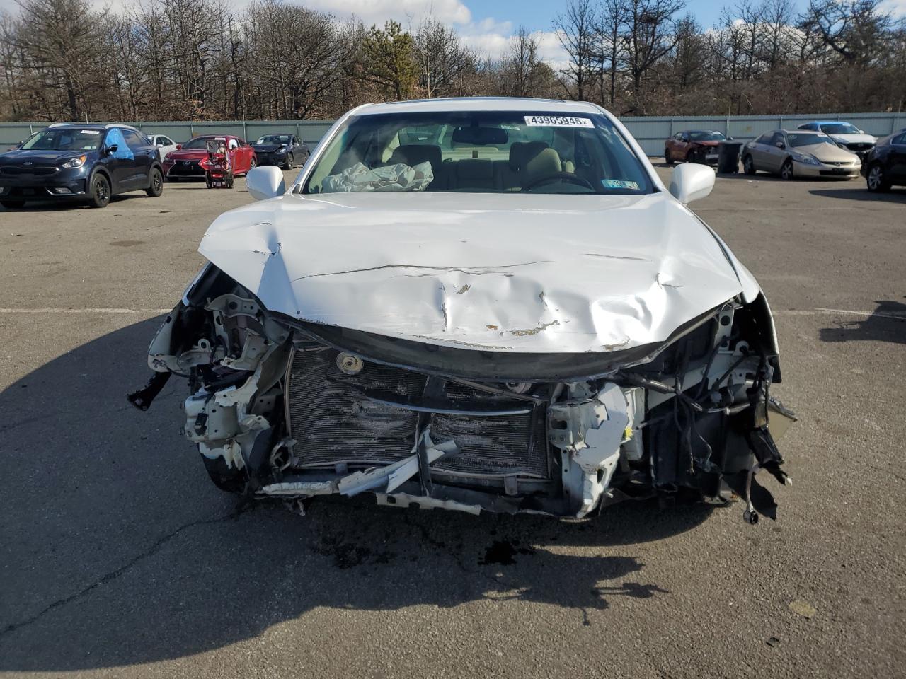 2007 Lexus ES VIN JTHBJ46GX72123528 Copart auction photo, front end / side damage thumbnail 5