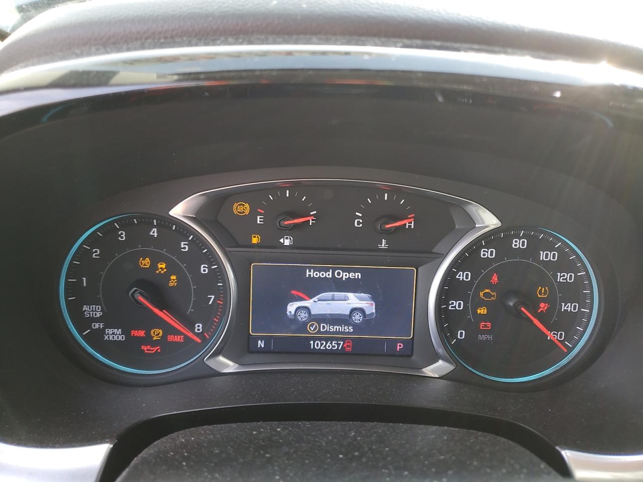 2020 Chevrolet Traverse VIN 1GNEVHKW9LJ137628 Copart auction photo, front end damage thumbnail 9