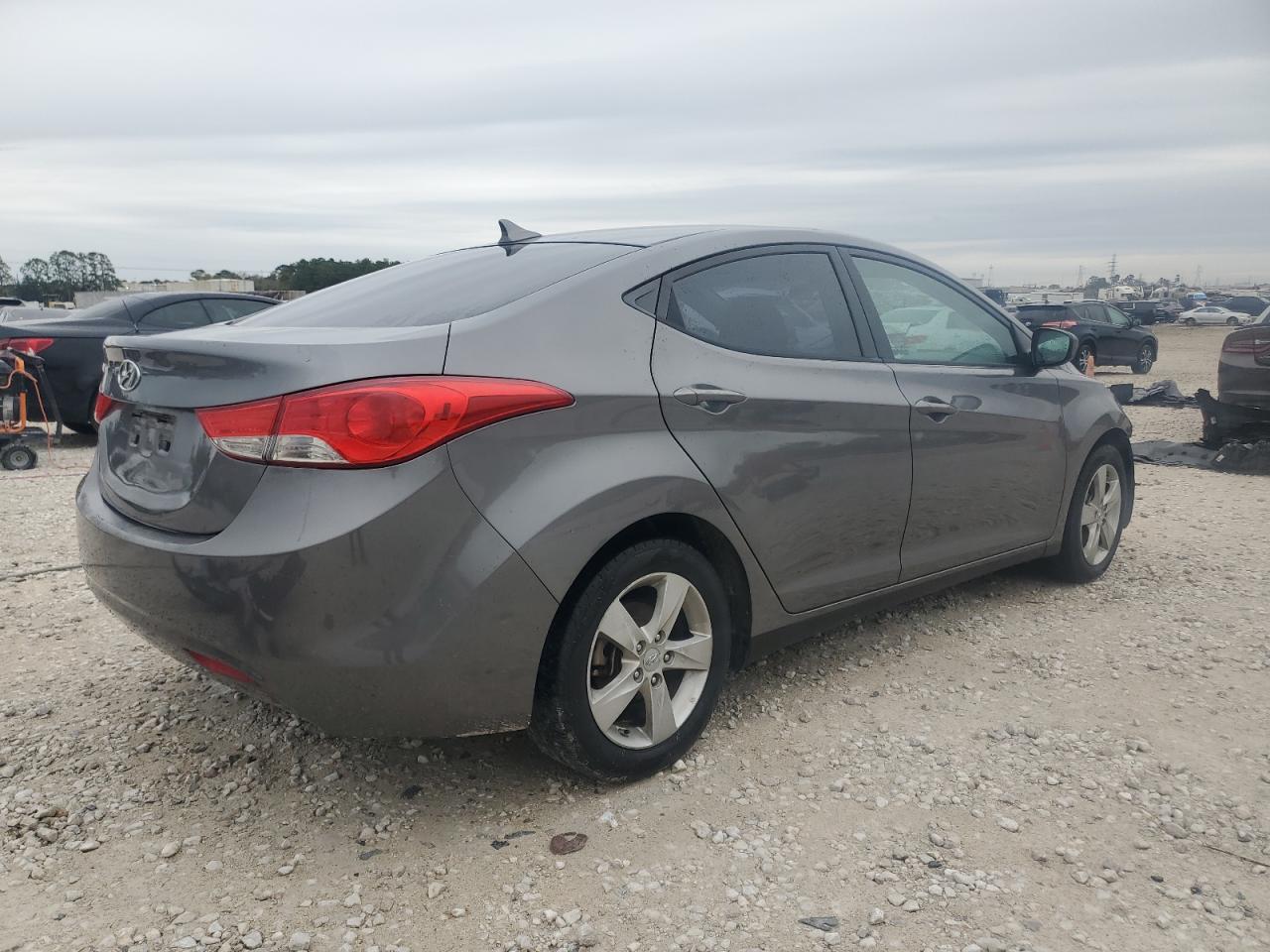 2011 Hyundai Elantra VIN 5NPDH4AE3BH058427 Copart auction photo, front end / hail damage thumbnail 3
