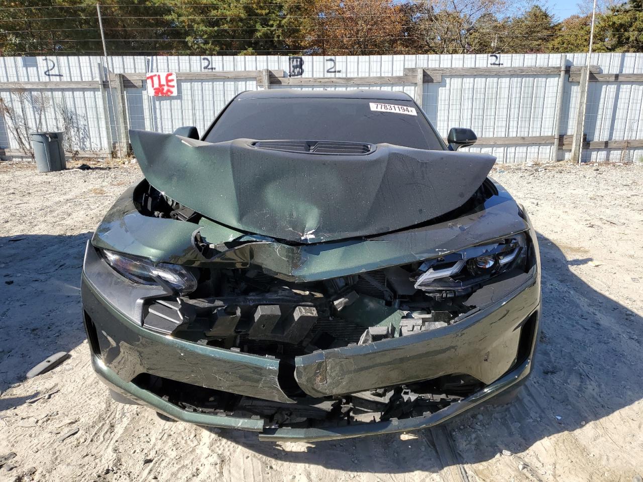 2020 Chevrolet Camaro VIN 1G1FF1R75L0141559 Copart auction photo, front end / minor dent/scratches damage thumbnail 5