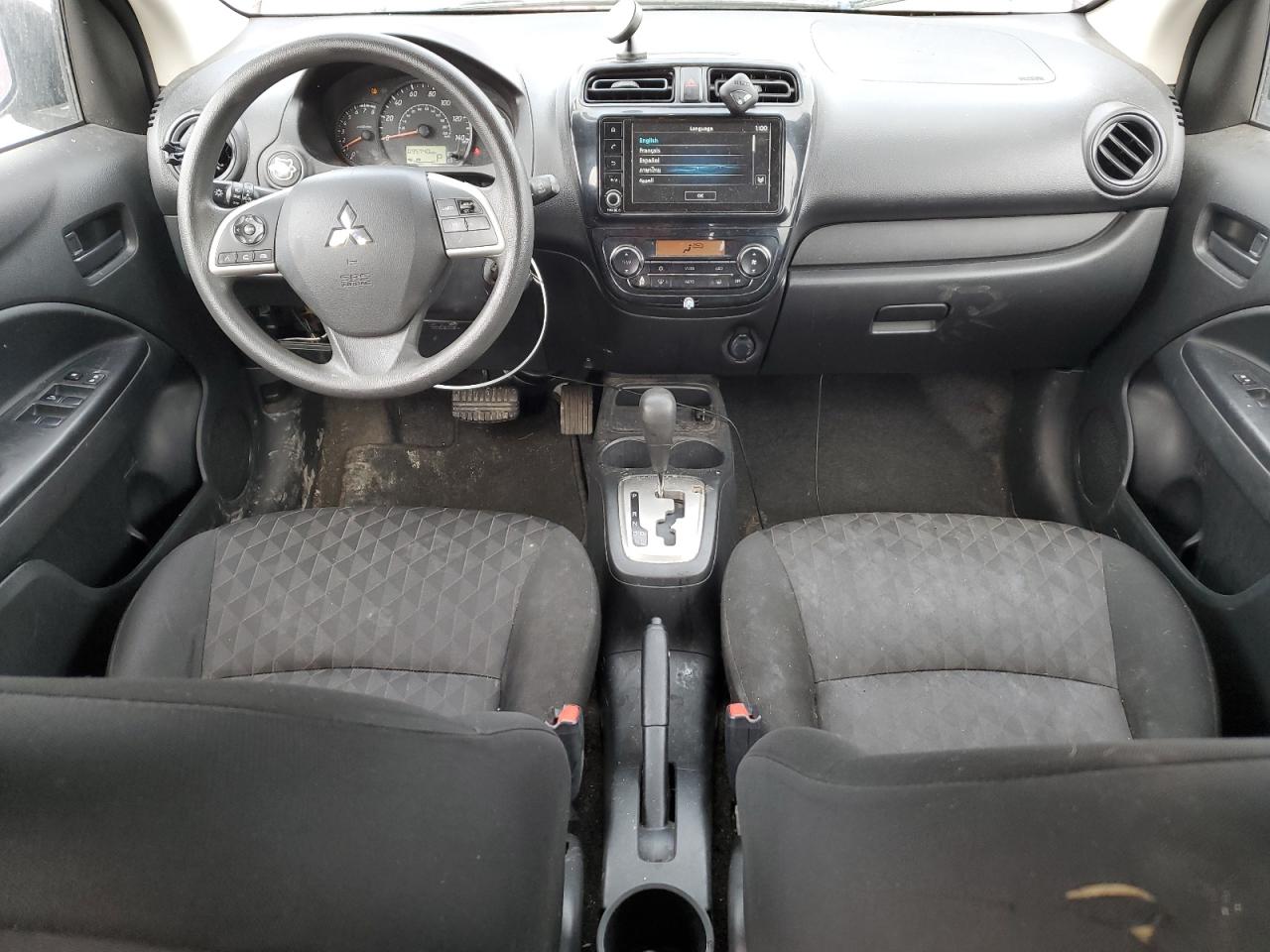 2021 Mitsubishi Mirage VIN ML32AUHJ9MH004469 Copart auction photo, rear end / side damage thumbnail 8