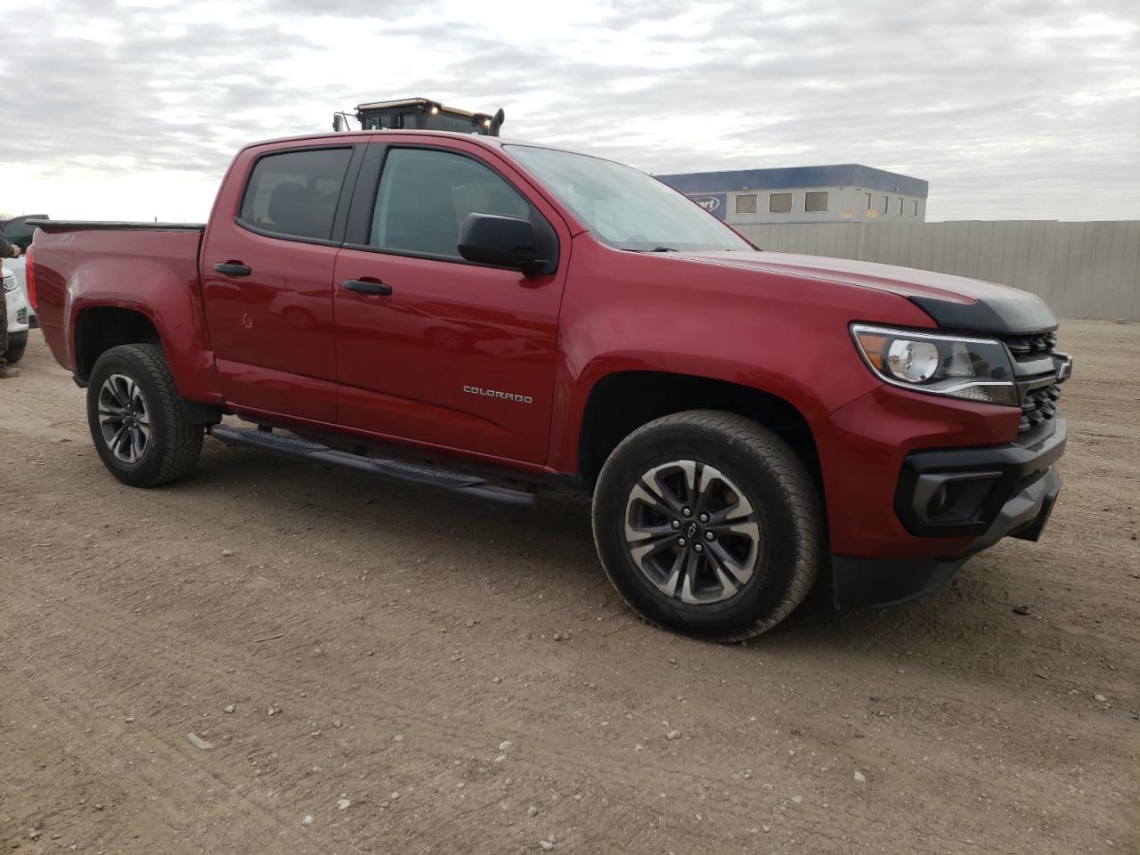 2021 Chevrolet Colorado VIN 1GCGTDEN0M1283274 Copart auction photo, rear end / hail damage thumbnail 4