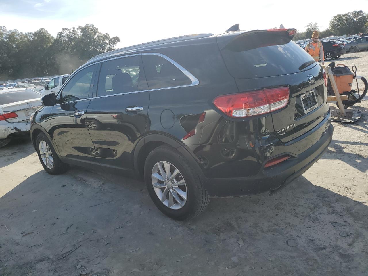 2017 KIA Sorento VIN 5XYPG4A30HG284892 Copart auction photo, mechanical damage thumbnail 2