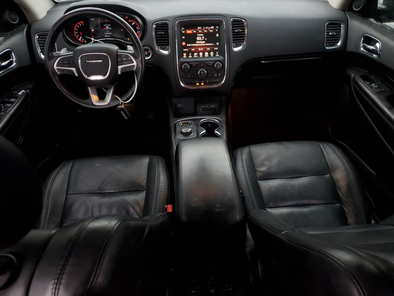 2014 Dodge Durango VIN 1C4RDJDG3EC592573 Copart auction photo, all over damage thumbnail 8