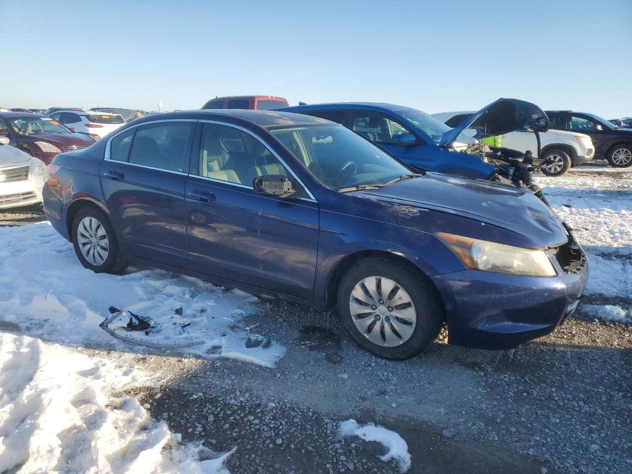 2009 Honda Accord VIN JHMCP26349C014970 Copart auction photo, front end damage thumbnail 4