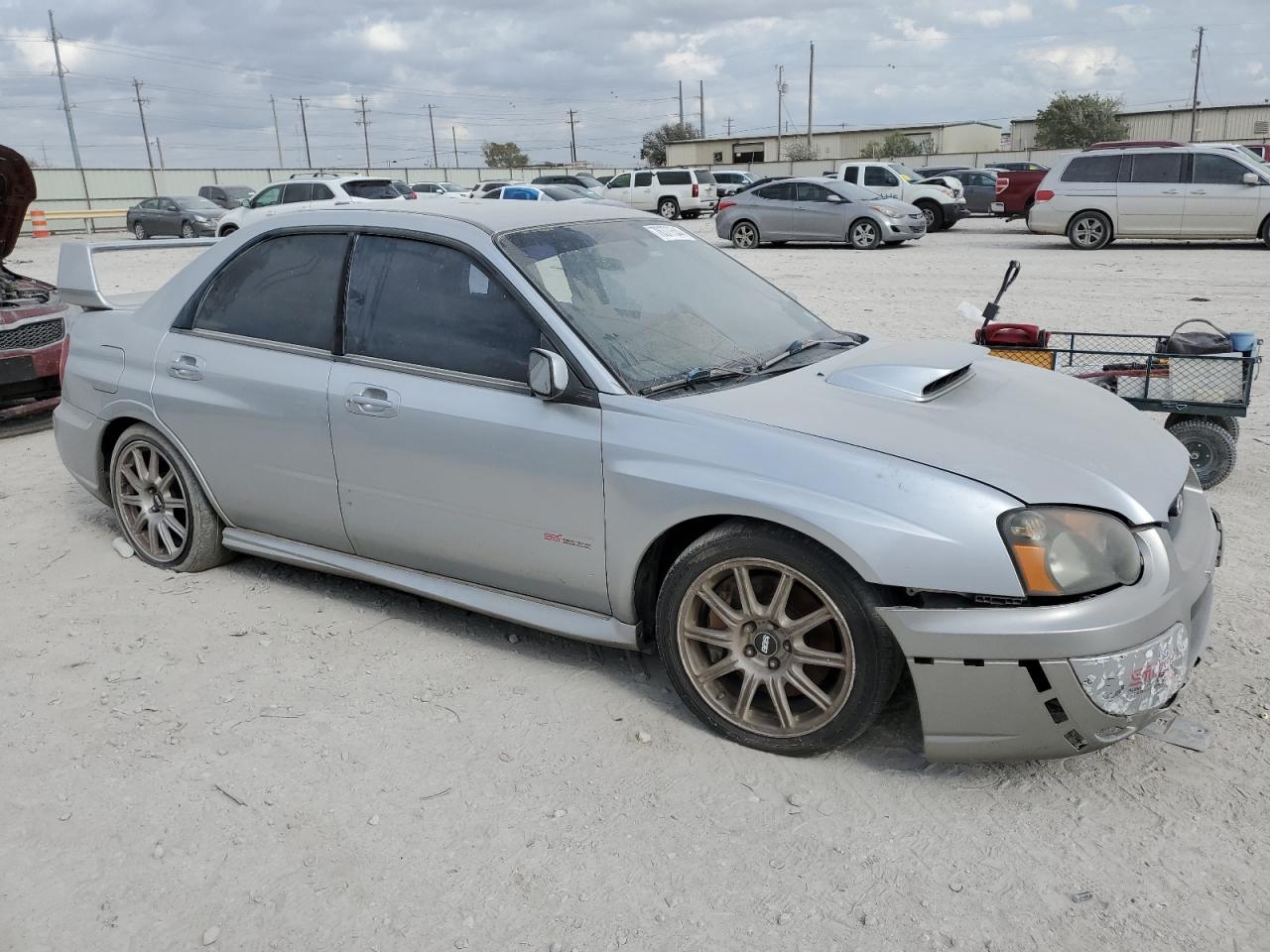 2005 Subaru WRX VIN JF1GD70605L524065 Copart auction photo, all over / undercarriage damage thumbnail 4