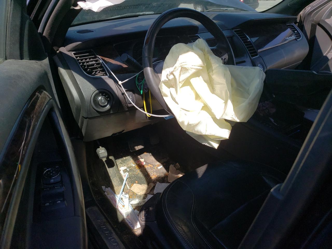 2014 Ford Taurus VIN 1FAHP2F86EG142042 Copart auction photo, front end / hail damage thumbnail 8