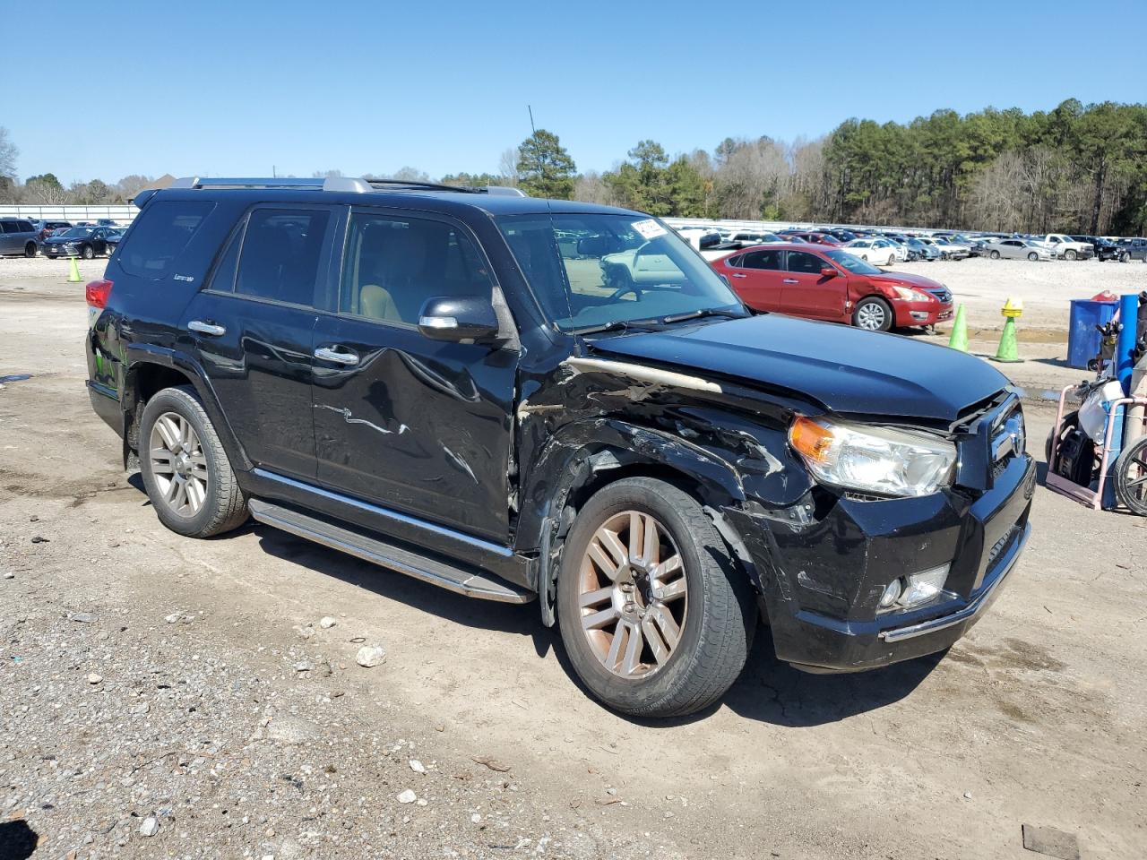 2012 Toyota 4Runner VIN JTEZU5JR4C5043569 Copart auction photo, front end / all over damage thumbnail 4