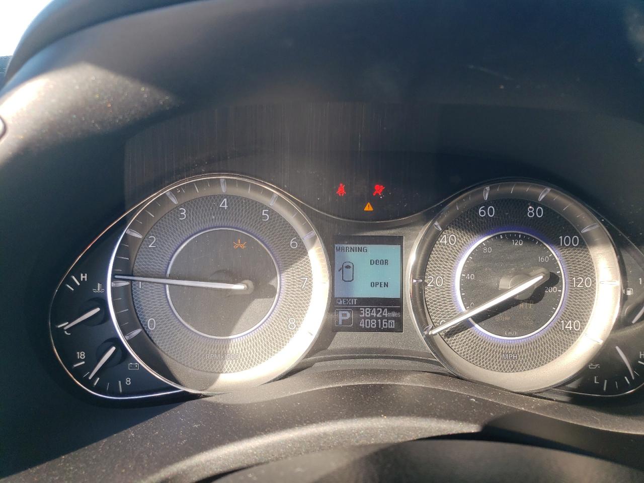 2019 Infiniti QX80 VIN JN8AZ2NE0K9228223 Copart auction photo, front end damage thumbnail 9