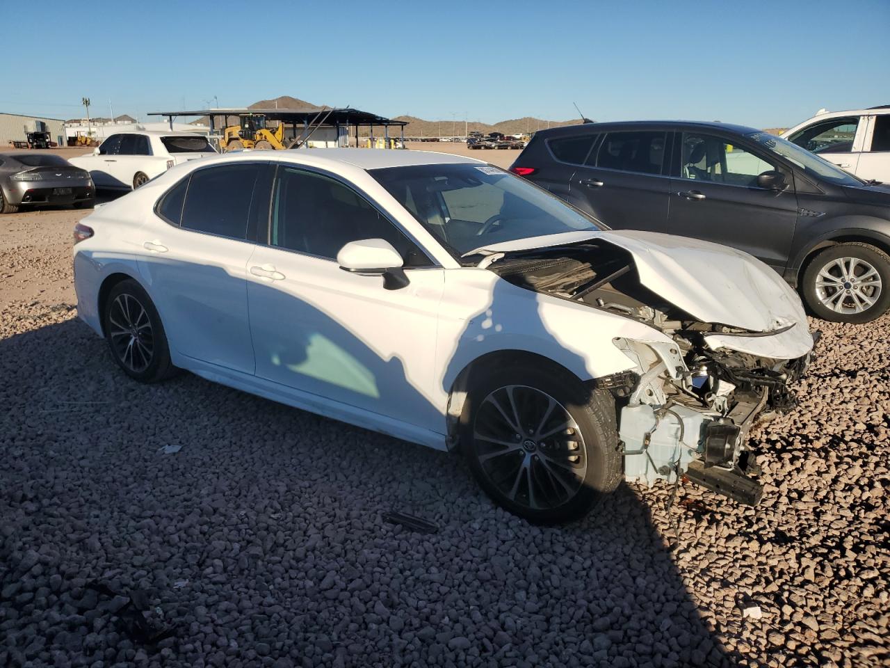 2019 Toyota Camry VIN 4T1B11HK8KU844263 Copart auction photo, front end damage thumbnail 4