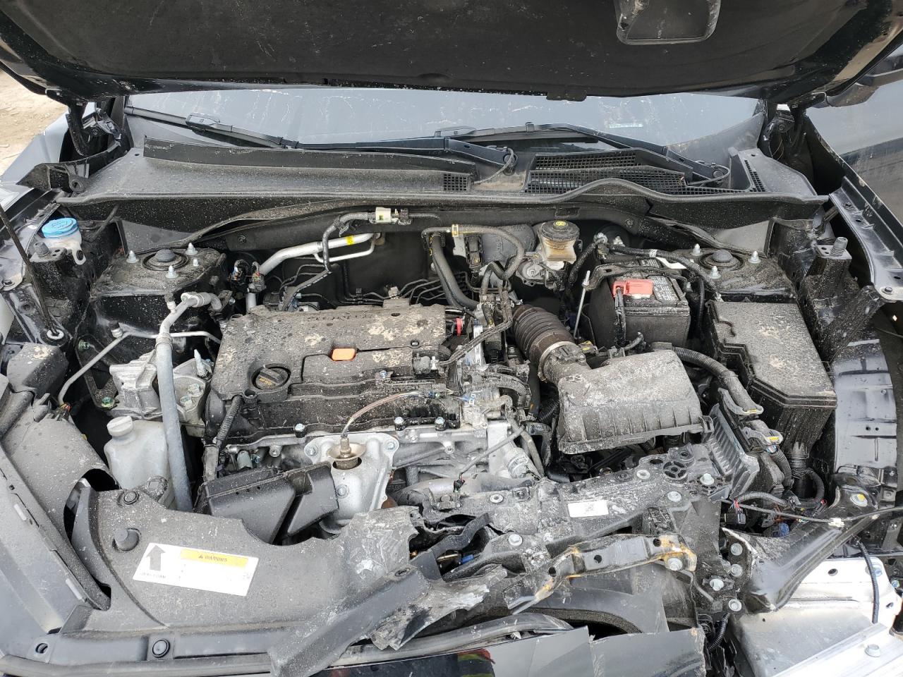 2024 Honda HR-V VIN 3CZRZ2H51RM744848 Copart auction photo, front end damage thumbnail 12