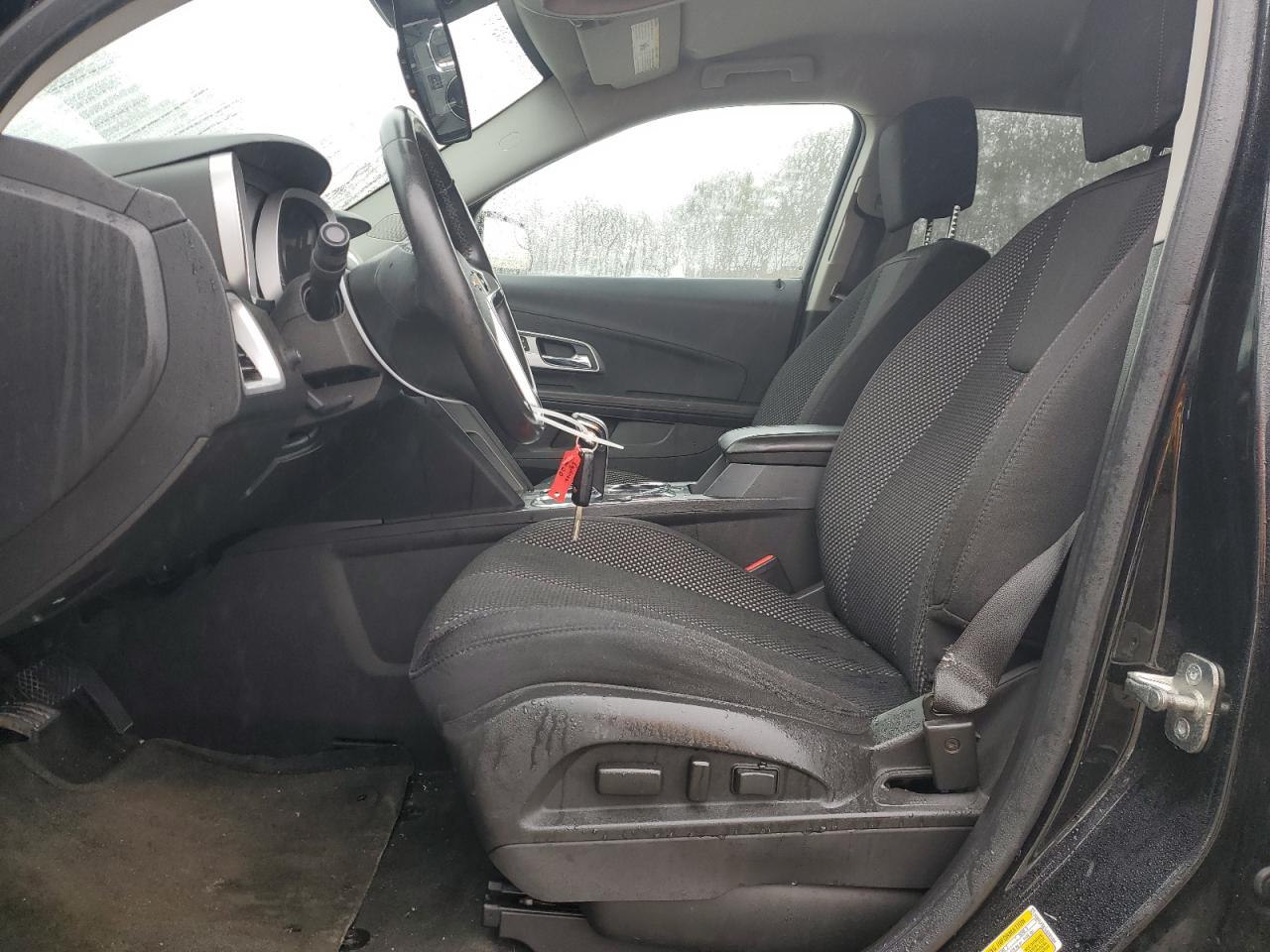 2014 Chevrolet Equinox VIN 2GNFLFEK7E6191484 Copart auction photo, front end / side damage thumbnail 7