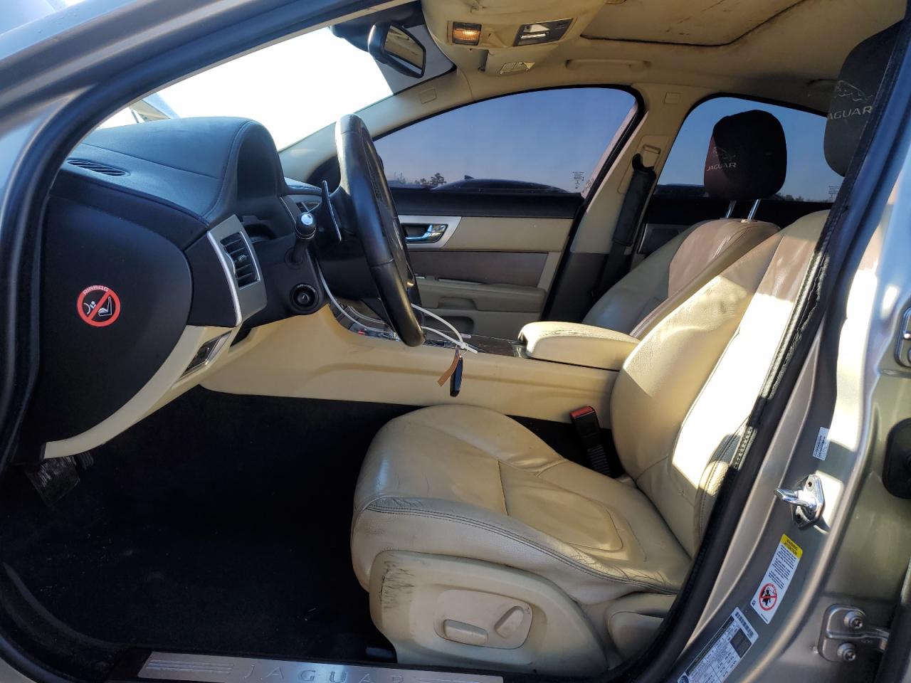 2013 Jaguar XF VIN SAJWA0ES3DPS97166 Copart auction photo, rear end / side damage thumbnail 7