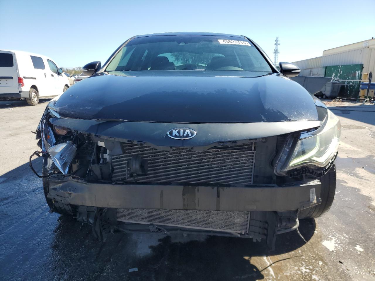 2019 KIA Optima VIN 5XXGT4L31KG363962 Copart auction photo, front end damage thumbnail 5