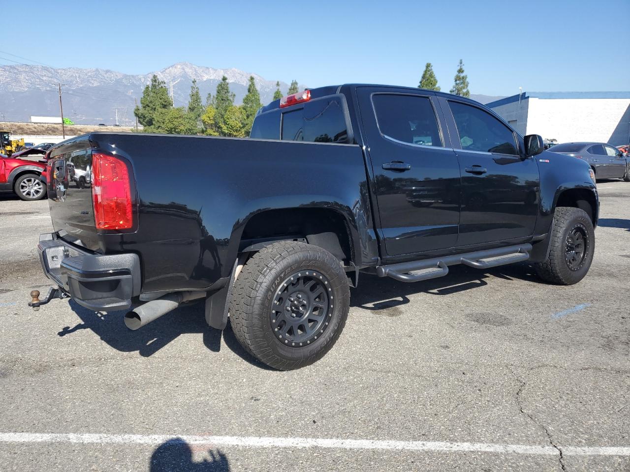 2016 Chevrolet Colorado VIN 1GCGSCE12G1386050 Copart auction photo, side / undercarriage damage thumbnail 3