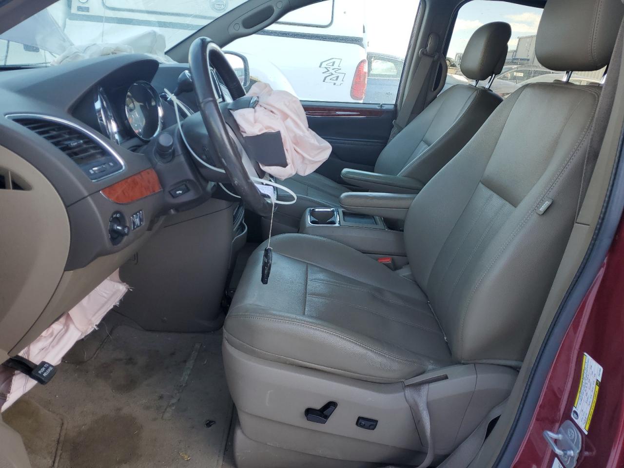 2014 Chrysler Town & Country VIN 2C4RC1CG3ER374502 Copart auction photo, front end damage thumbnail 7