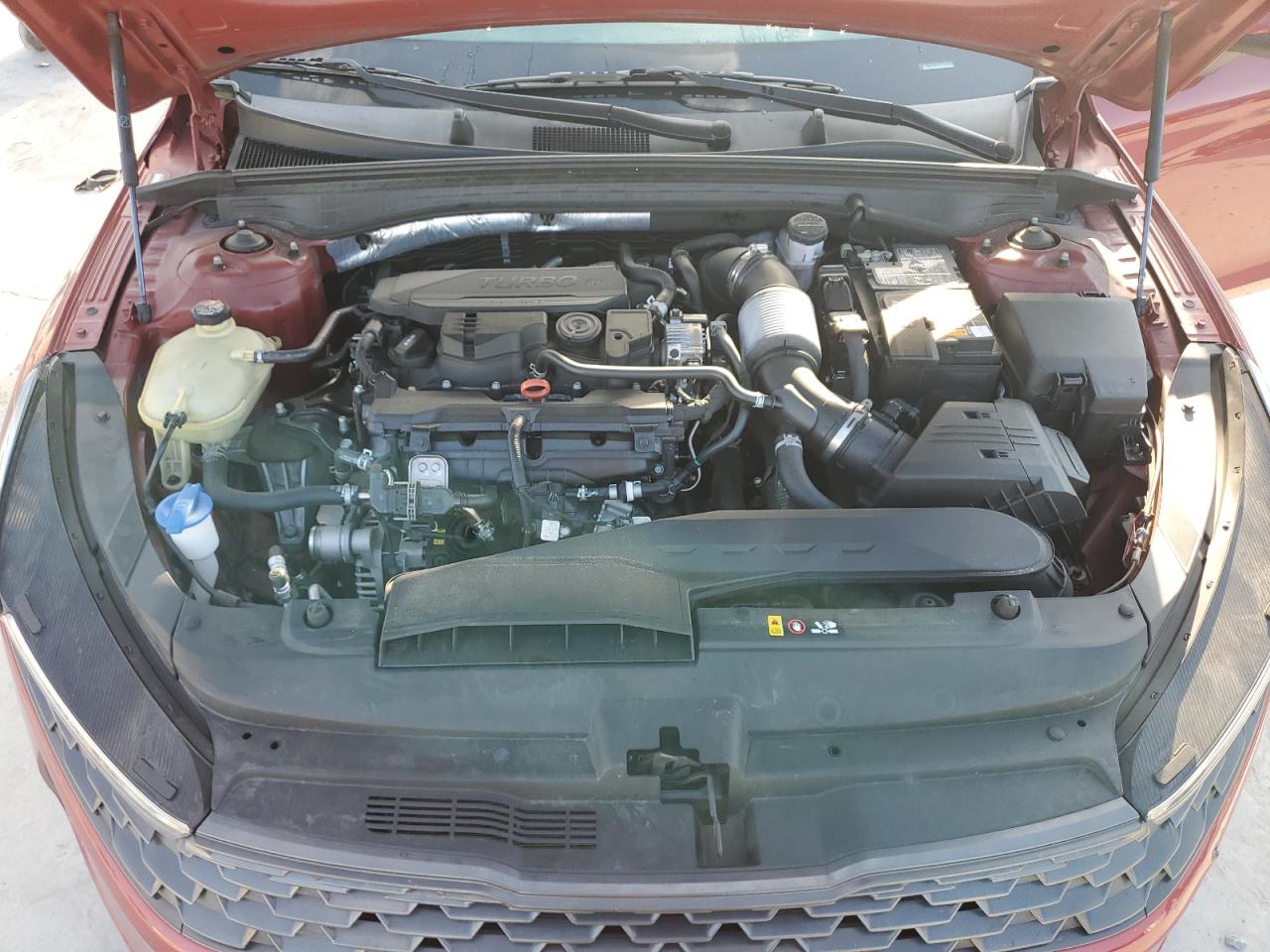 2021 KIA K5 VIN 5XXG14J2XMG024765 Copart auction photo, rear end damage thumbnail 11