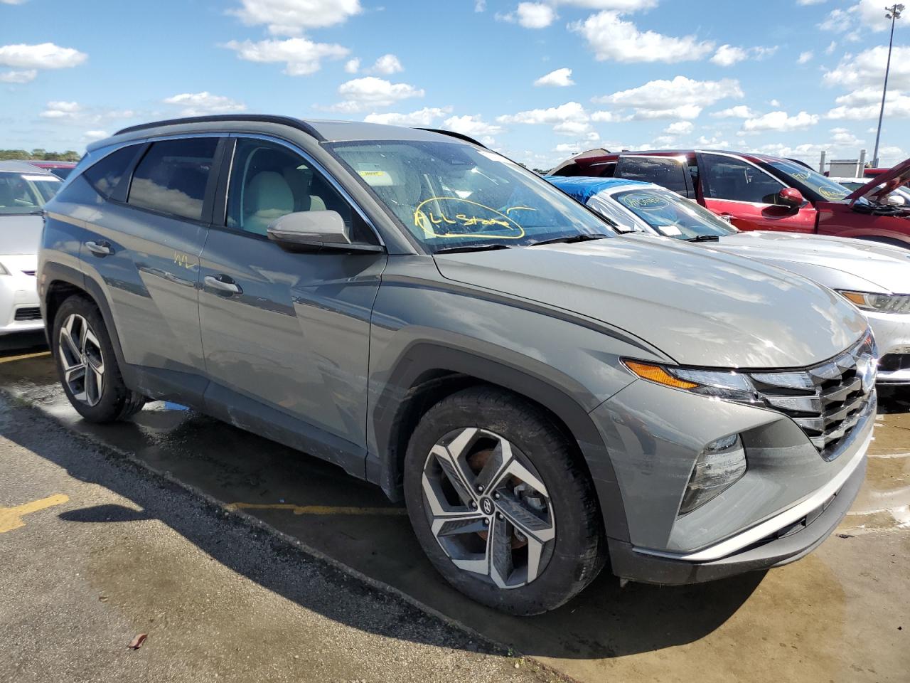 2024 Hyundai Tucson VIN 5NMJF3DE4RH336063 Copart auction photo, water/flood damage thumbnail 4