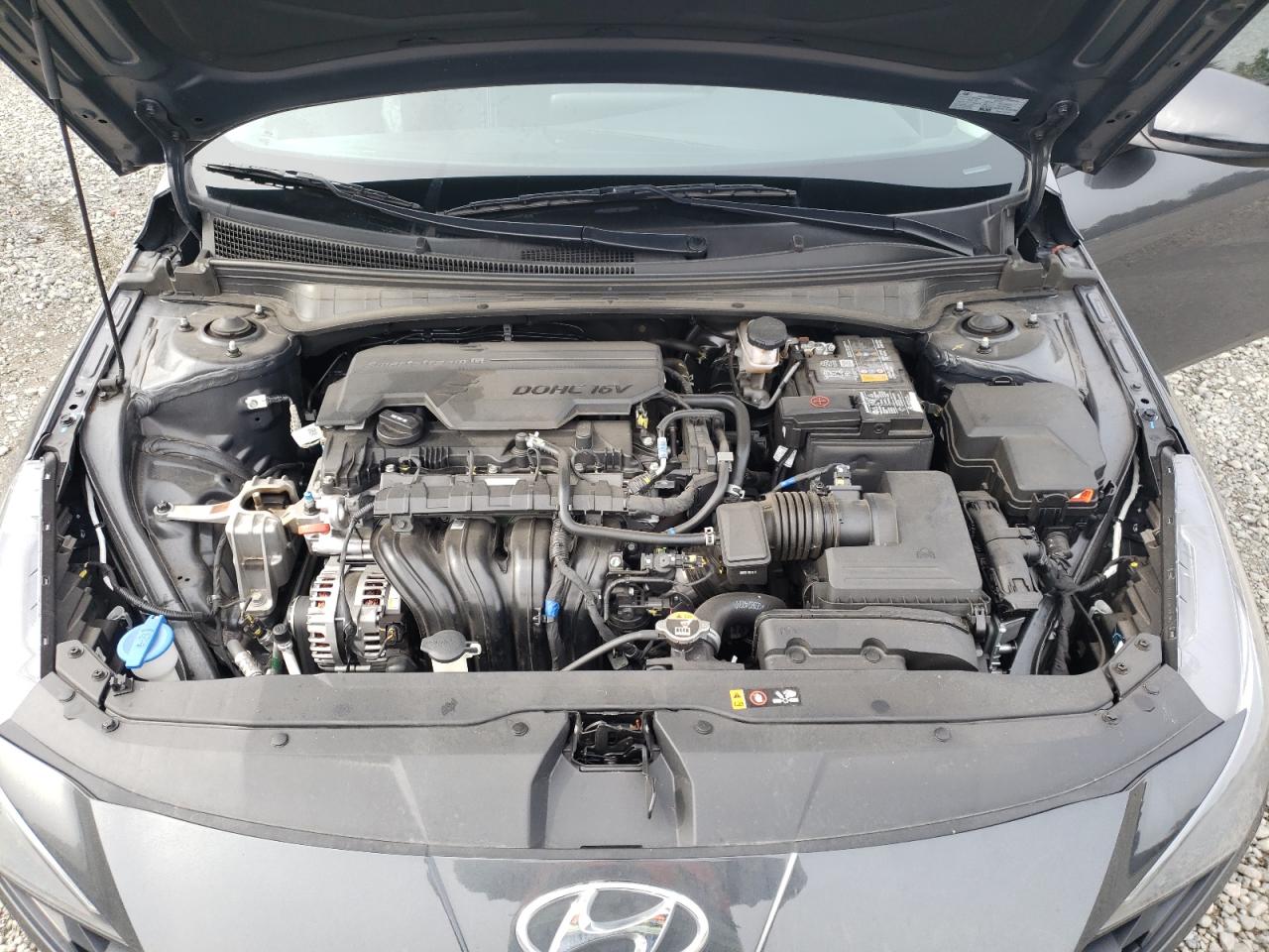 2023 Hyundai Elantra VIN 5NPLM4AG6PH119575 Copart auction photo, side / rear end damage thumbnail 13