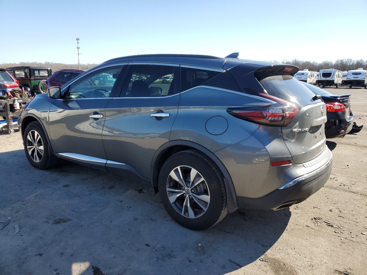 2019 Nissan Murano VIN 5N1AZ2MS5KN144761 Copart auction photo, side / rear end damage thumbnail 2