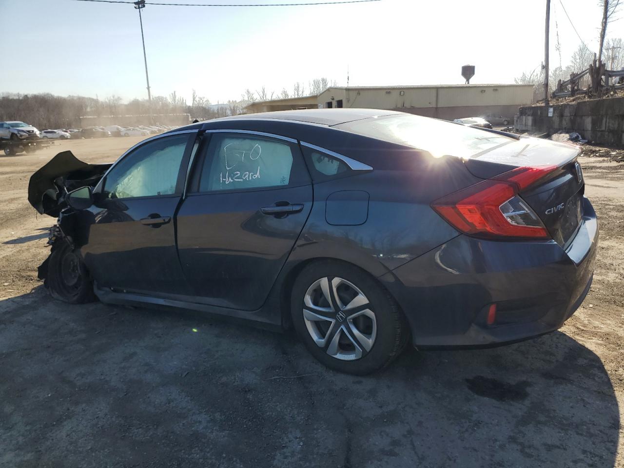 2018 Honda Civic VIN 2HGFC2F57JH511414 Copart auction photo, front end damage thumbnail 2