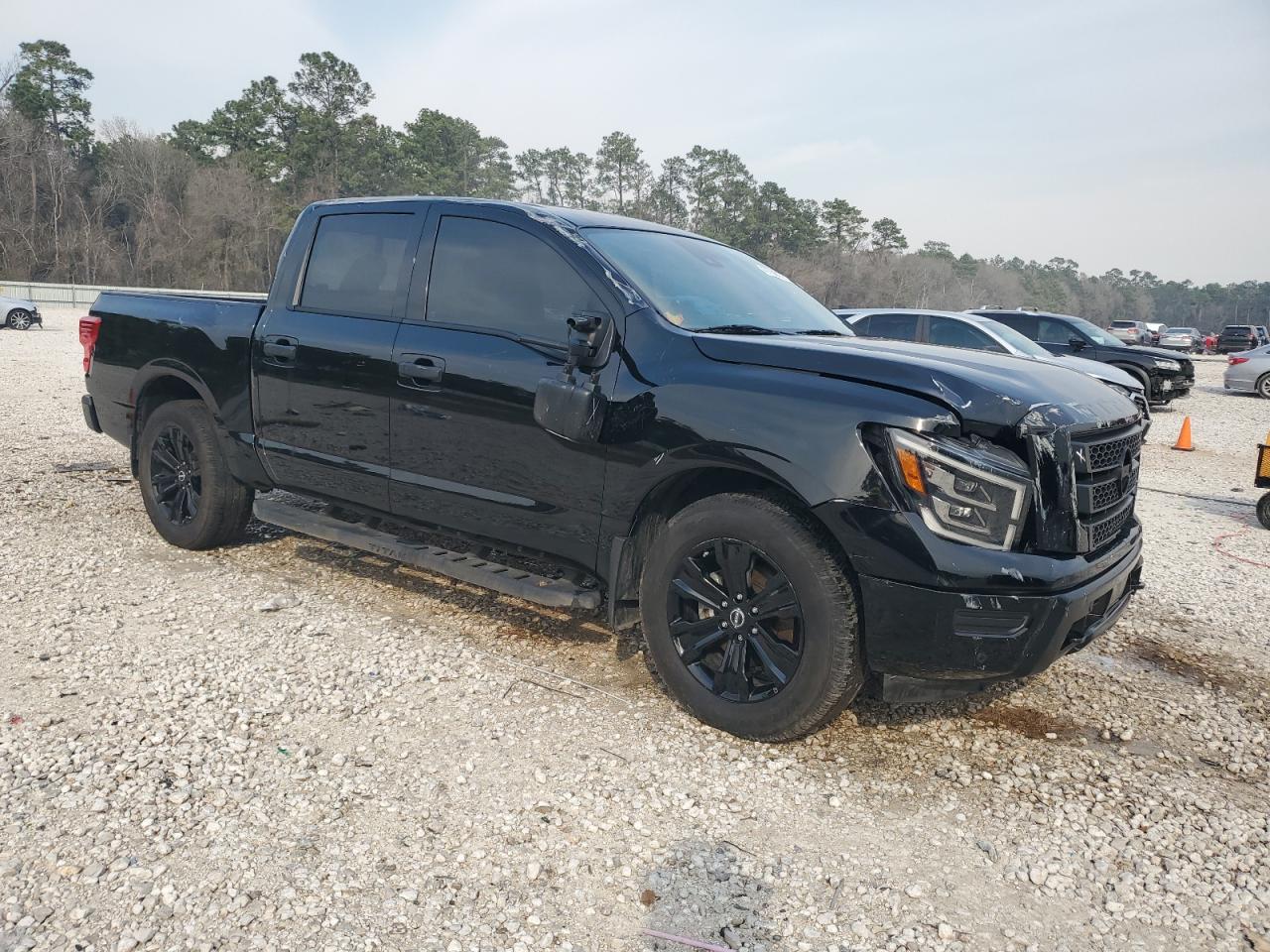 2024 Nissan Titan VIN 1N6AA1EF4RN106064 Copart auction photo, rollover / vandalism damage thumbnail 4