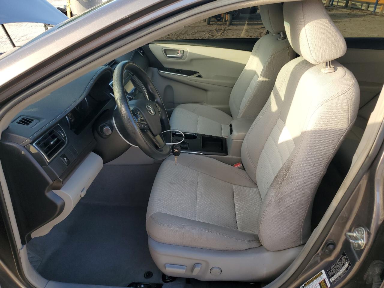 2017 Toyota Camry VIN 4T1BF1FK8HU658753 Copart auction photo, front end / side damage thumbnail 7