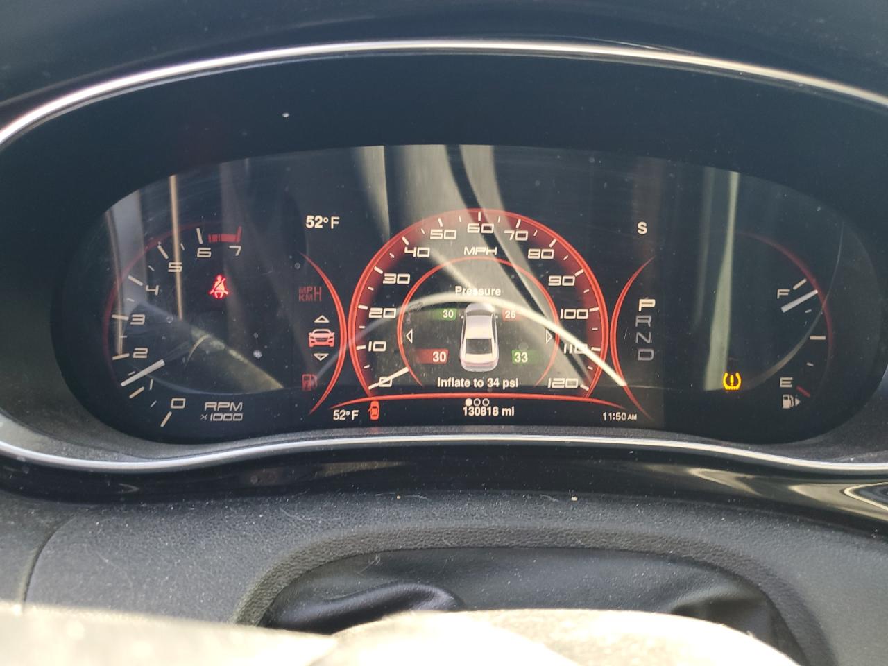 2013 Dodge Dart VIN 1C3CDFCA3DD346460 Copart auction photo, all over damage thumbnail 9