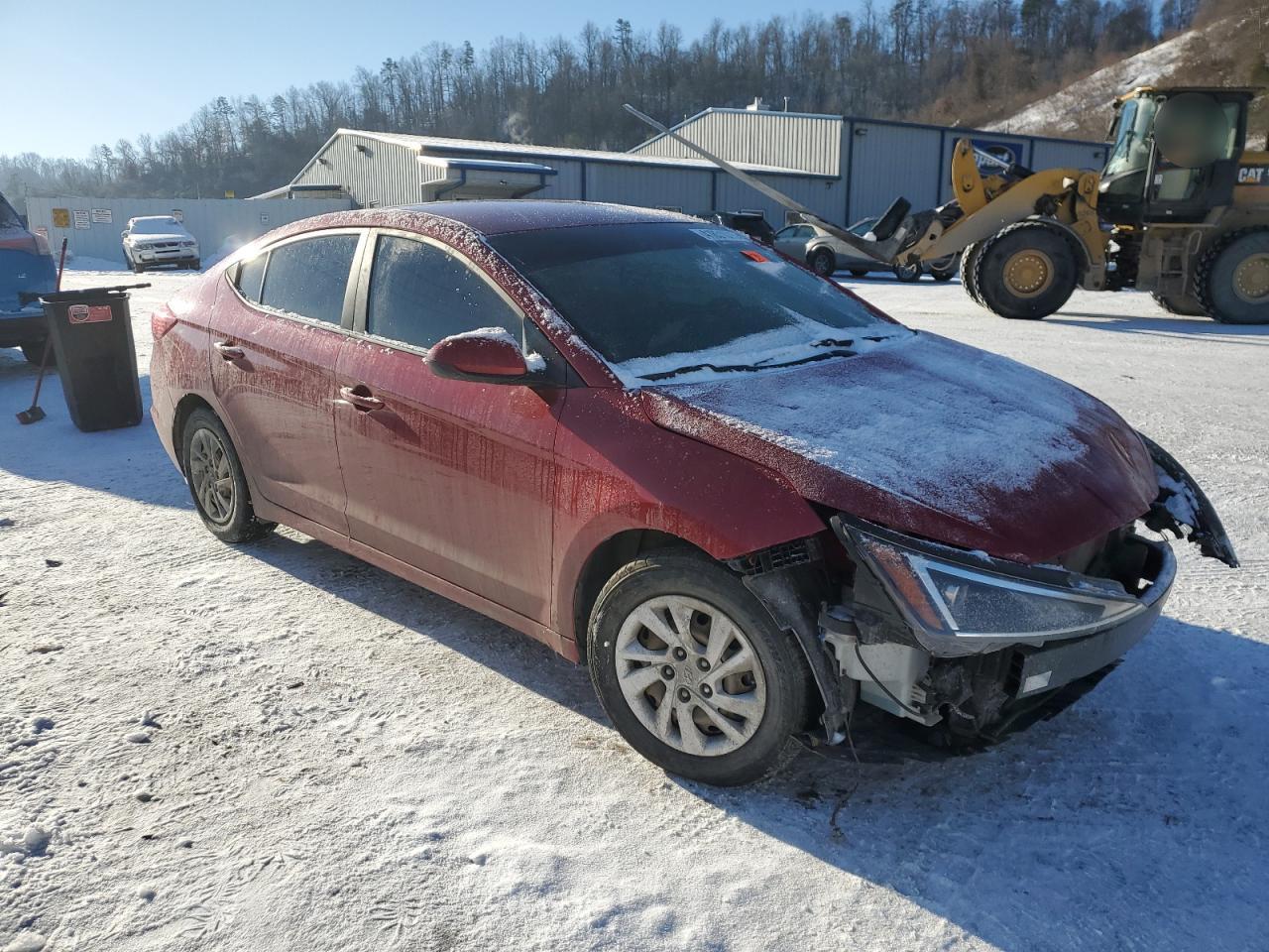 2019 Hyundai Elantra VIN 5NPD74LF0KH459880 Copart auction photo, front end / rear end damage thumbnail 4