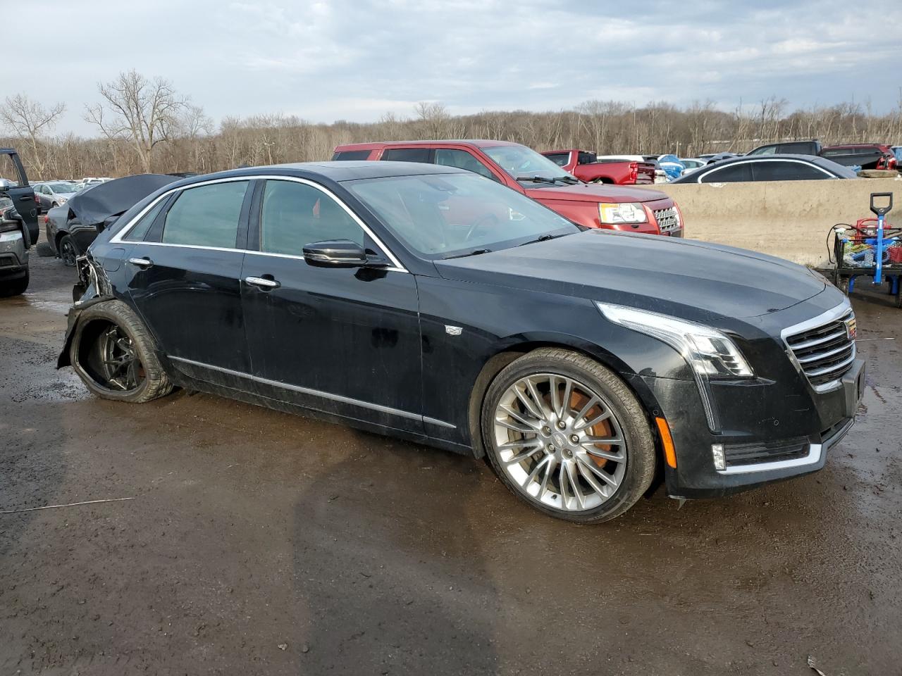 2016 Cadillac CT6 VIN 1G6KE5R62GU130351 Copart auction photo, rear end / minor dent/scratches damage thumbnail 4