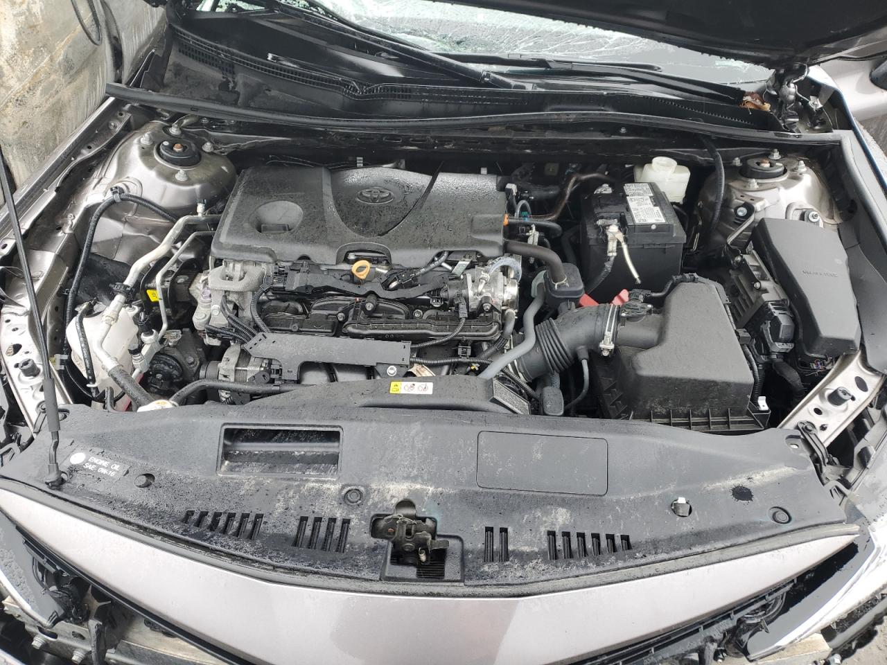 2021 Toyota Camry VIN 4T1C11AK7MU590773 Copart auction photo, all over damage thumbnail 12