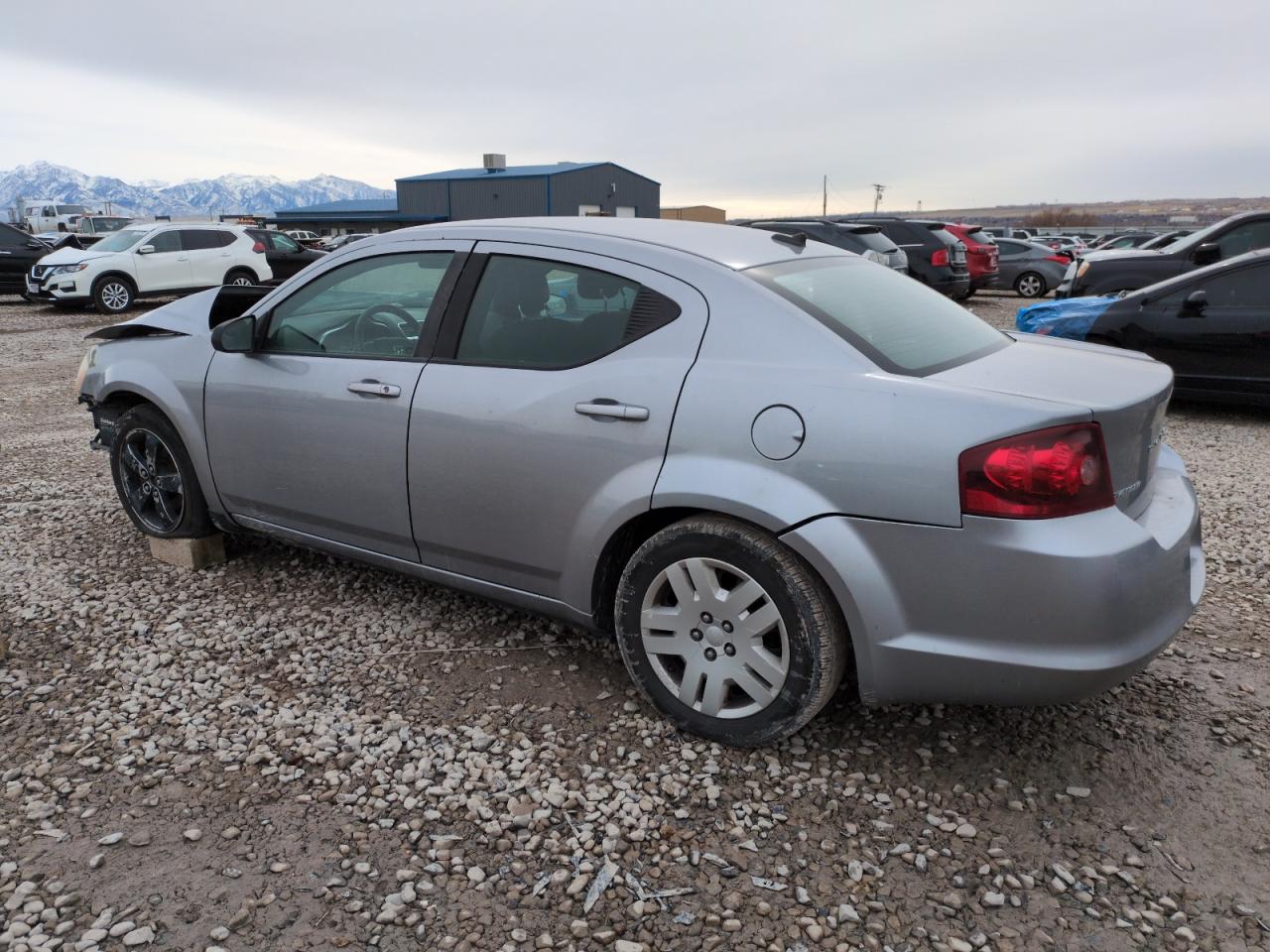 2014 Dodge Avenger VIN 1C3CDZAB7EN216545 Copart auction photo, front end damage thumbnail 2