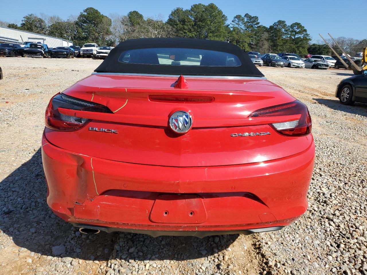 2018 Buick Cascada VIN W04WJ3N57JG038678 Copart auction photo, front end / rear end damage thumbnail 6
