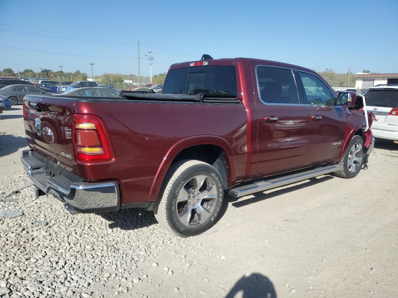 2022 RAM 1500 VIN 1C6SRFJT0NN216751 Copart auction photo, front end / mechanical damage thumbnail 3